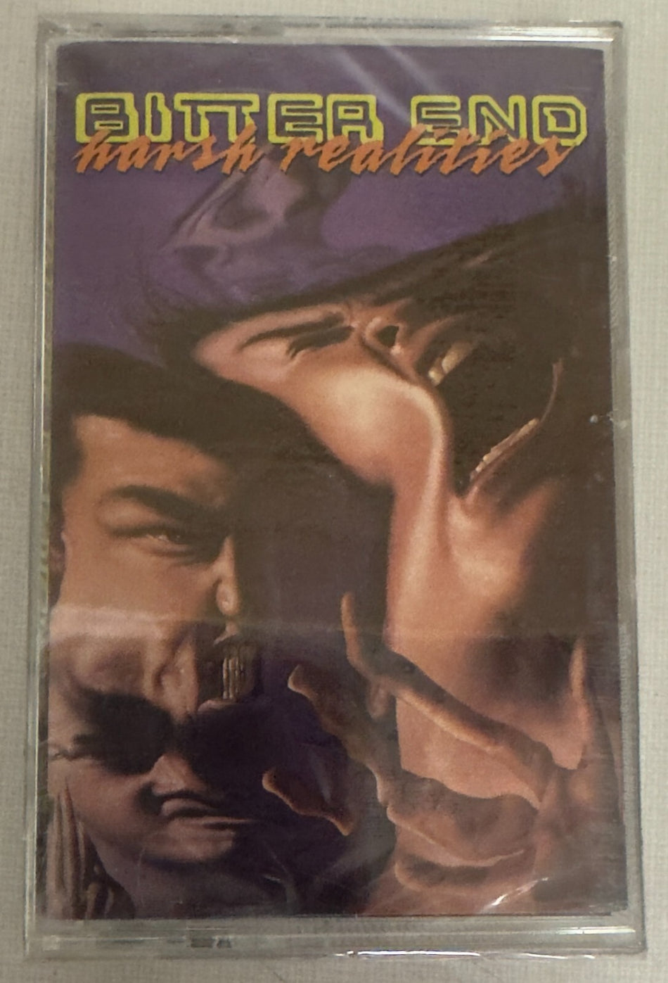BRAND NEW SEALED CASSETTE~BITTER END HARSH REALITIES~1990 THRASH METAL TAPE