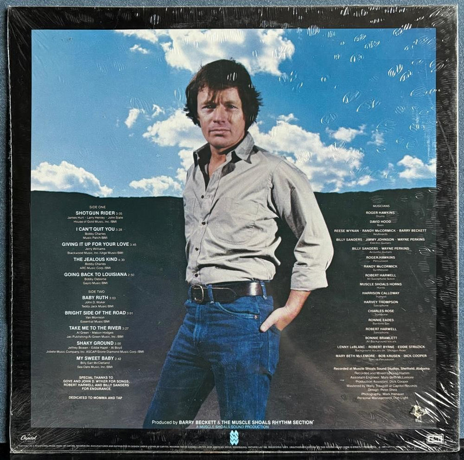 DELBERT McCLINTON THE JEALOUS KIND~SEALED ORIG 1980 CANADA FIRST PRESS LP w/HYPE