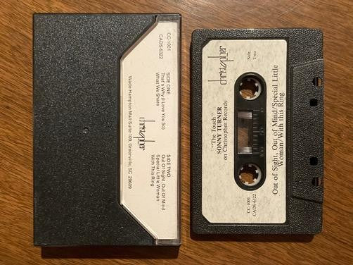 SONNY TURNER THE TOUCH~CHRISTOPHER RECORDS PRIVATE LABEL CASSETTE TAPE~MOD SOUL