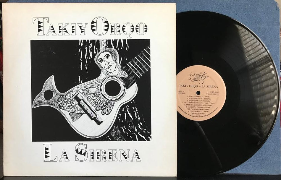 TAKIY ORQO LA SIRENA~NM ORIG 1983 ORFEO PRODICTIONS LP~ORF-3901~LATIN AMERICAN