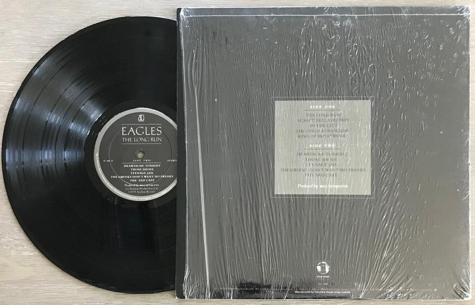 EAGLES THE LONG RUN~NM 1979 COLUMBIA HOUSE CLUB EDITION w/GREEN TITLE CVR~HENLEY