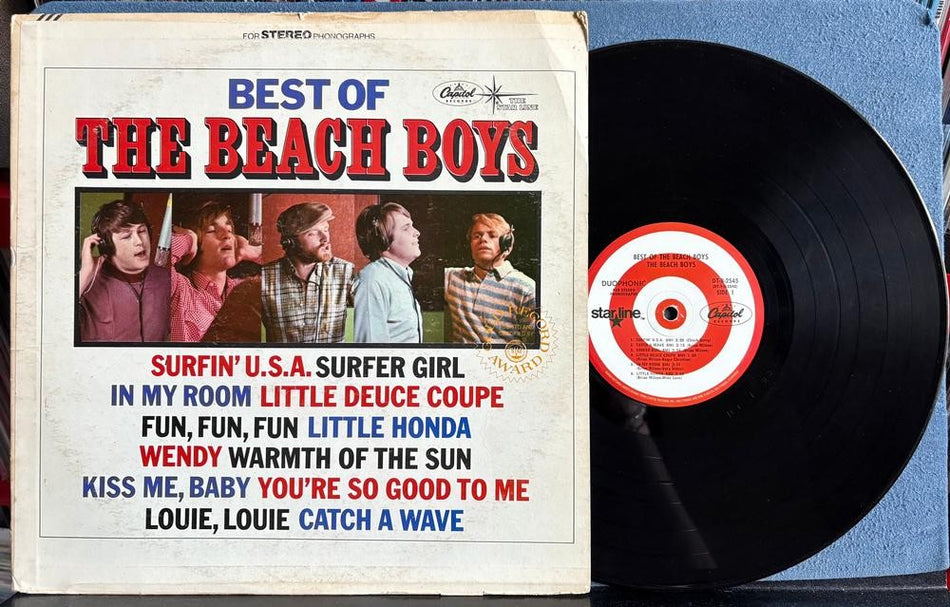 BEST OF THE BEACH BOYS VOL 1~70's CAPITOL STARLINE TARGET LBL CLUB EDITION RE LP