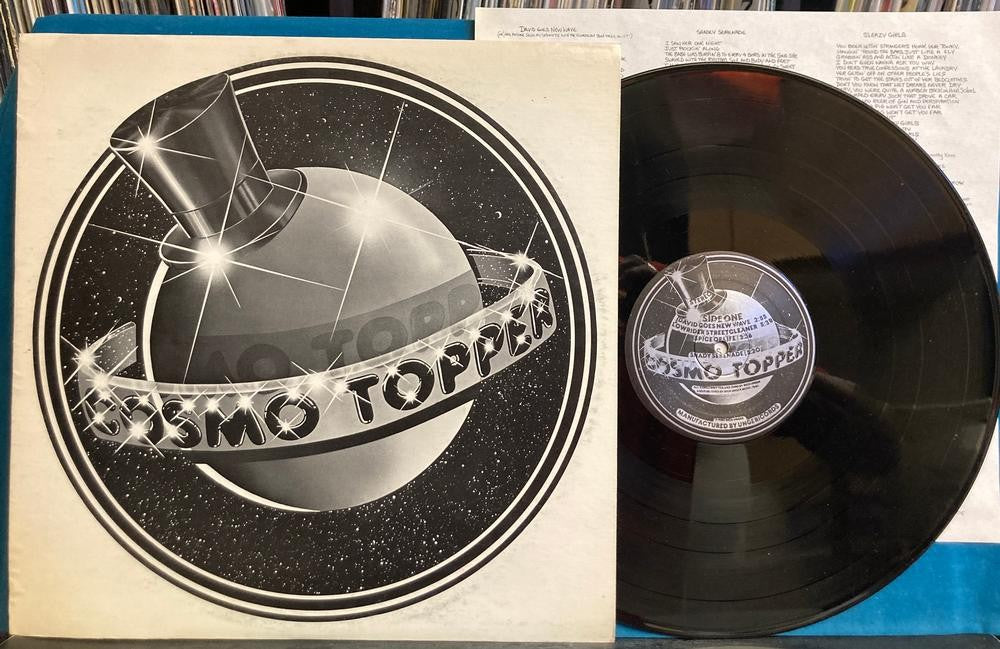 COSMO TOPPER~NM- OG 1980 S/T ARIZONA PRIVATE LBL LP~LYRIC INSERT~PSYCH JAZZ ROCK