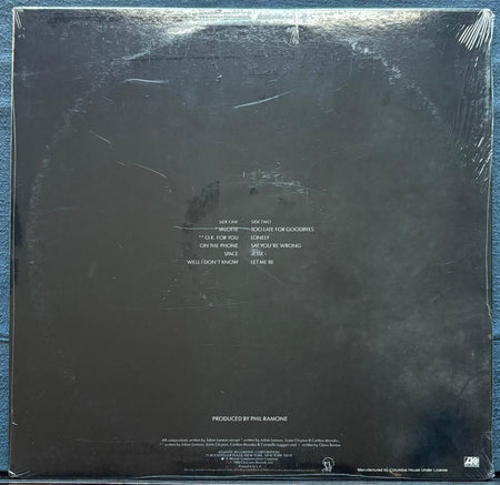 JULIAN LENNON VALOTTE~SEALED OG 1984 COLUMBIA HOUSE CLUB EDITION LP~CRC~POP ROCK