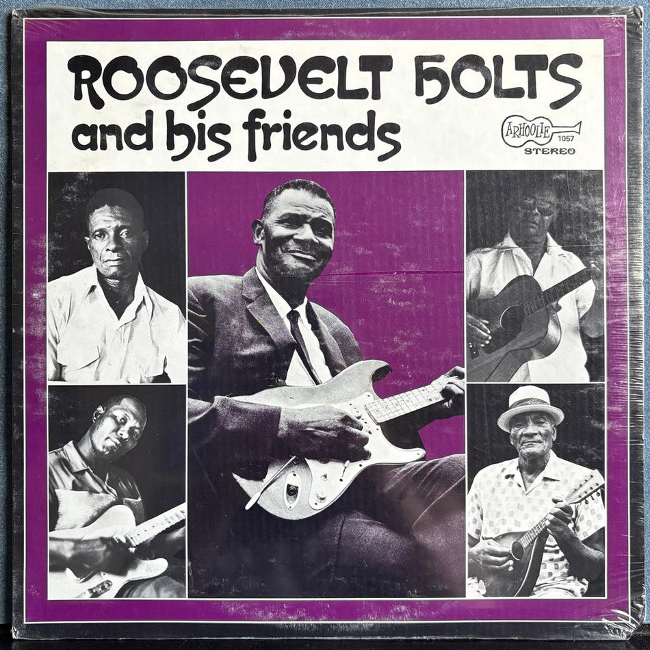 ROOSEVELT HOLTS AND HIS FRIENDS~SEALED ORG 1972 ARHOOLIE 1057 LP~BLUES~ELI OWENS