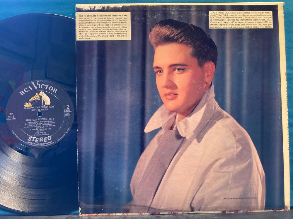 50,000,000 ELVIS FANS CAN'T BE WRONG~1962 'STAGGERED' STEREO LP~DEEP GROOVE~3S~H