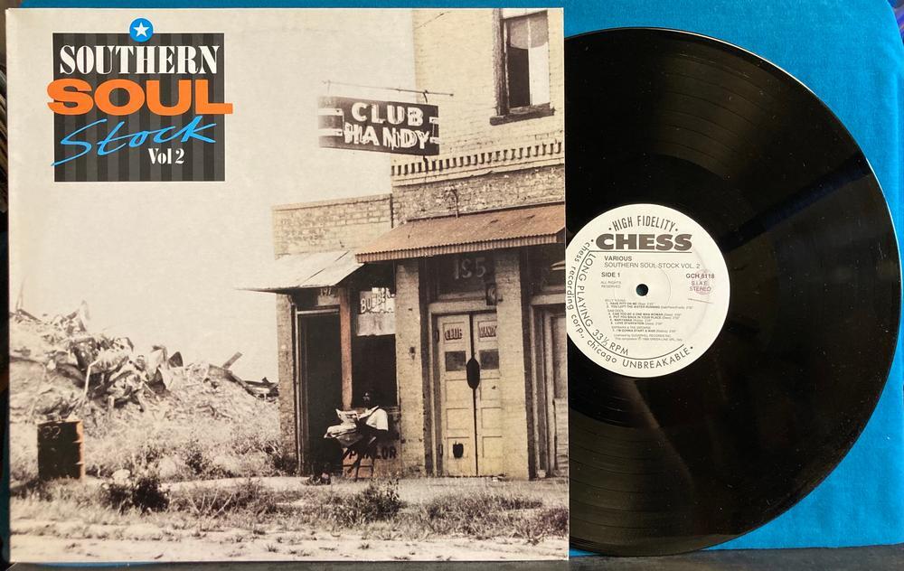 SOUTHERN SOUL STOCK VOL 2~NM 1988 GREEN LINE ITALY COMP LP~CHESS~BILL YOUNG~DEES