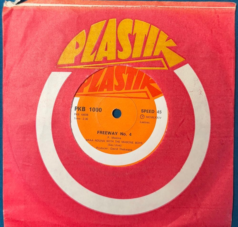 SO AFRICA 45~BRAA NDUNA~MABONE BOYS~SPORT SPECIAL/FREEWAY 4~74 PLASTIK~JIVE~HEAR