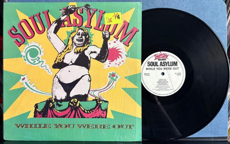 SOUL ASYLUM WHILE YOU WERE OUT~1986 TWIN/TONE QUIEX AUDIOPHILE 1st PRESS~SHRINK