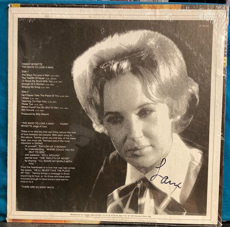 TAMMY WYNETTE WAYS TO LOVE A MAN~SEALED ORIG 1970S COLUMBIA LP~COUNTRY QUEEN