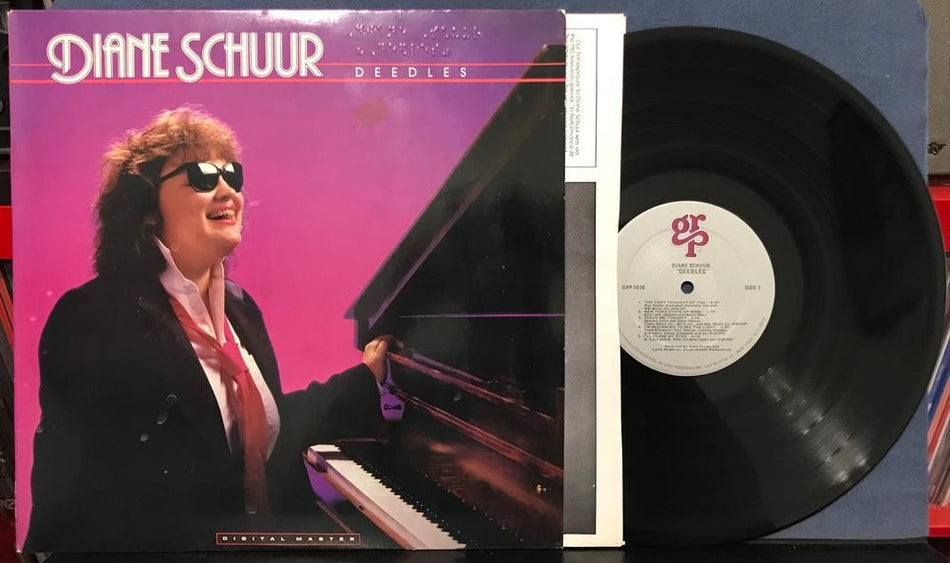 DIANE SCHUUR DEEDLES~ORIG 1984 GRP LP w/INNER SLEEVE~SOUL-JAZZ~SMOOTH JAZZ