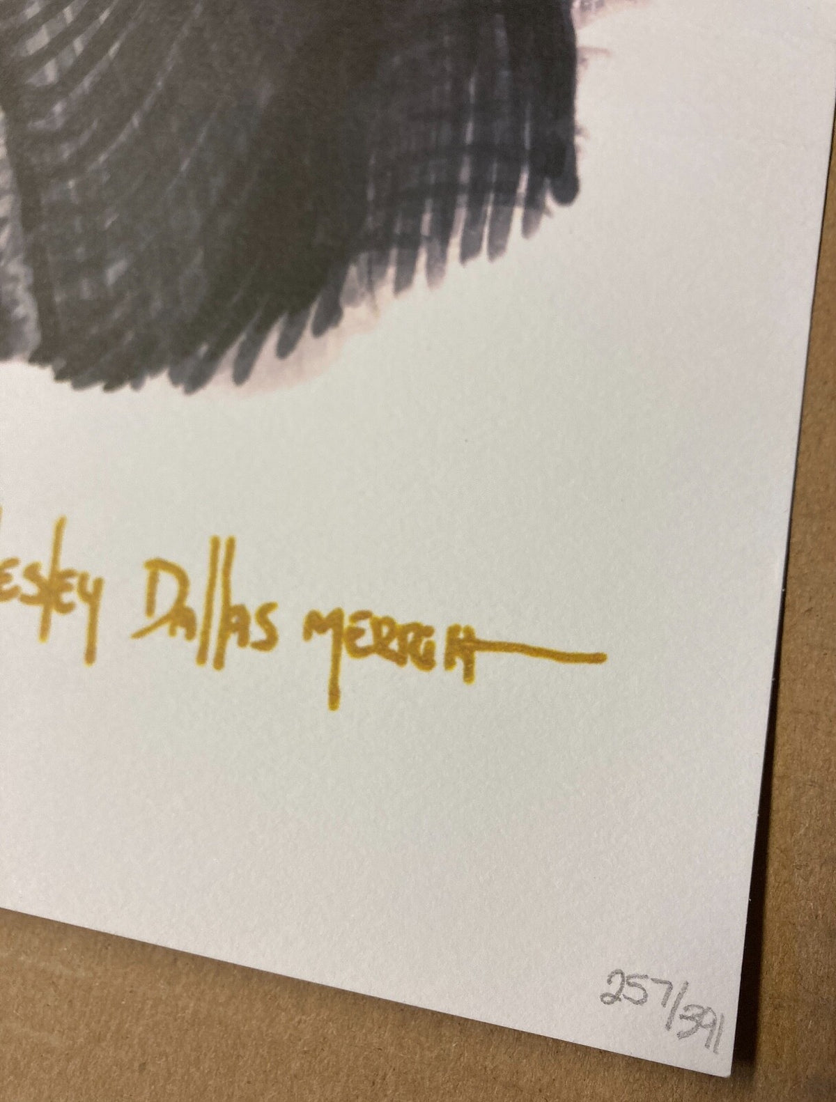 CHRIS CORNELL~WESLEY DALLAS MERRITT~SIGNED & NMBRD 1st EDITION LITHOGRAPH POSTER