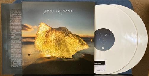GONE IS GONE ECHOLOCATION~NM 2017 LMTD EDITION WHITE VINYL 1st PRESS 2-LP~INSERT