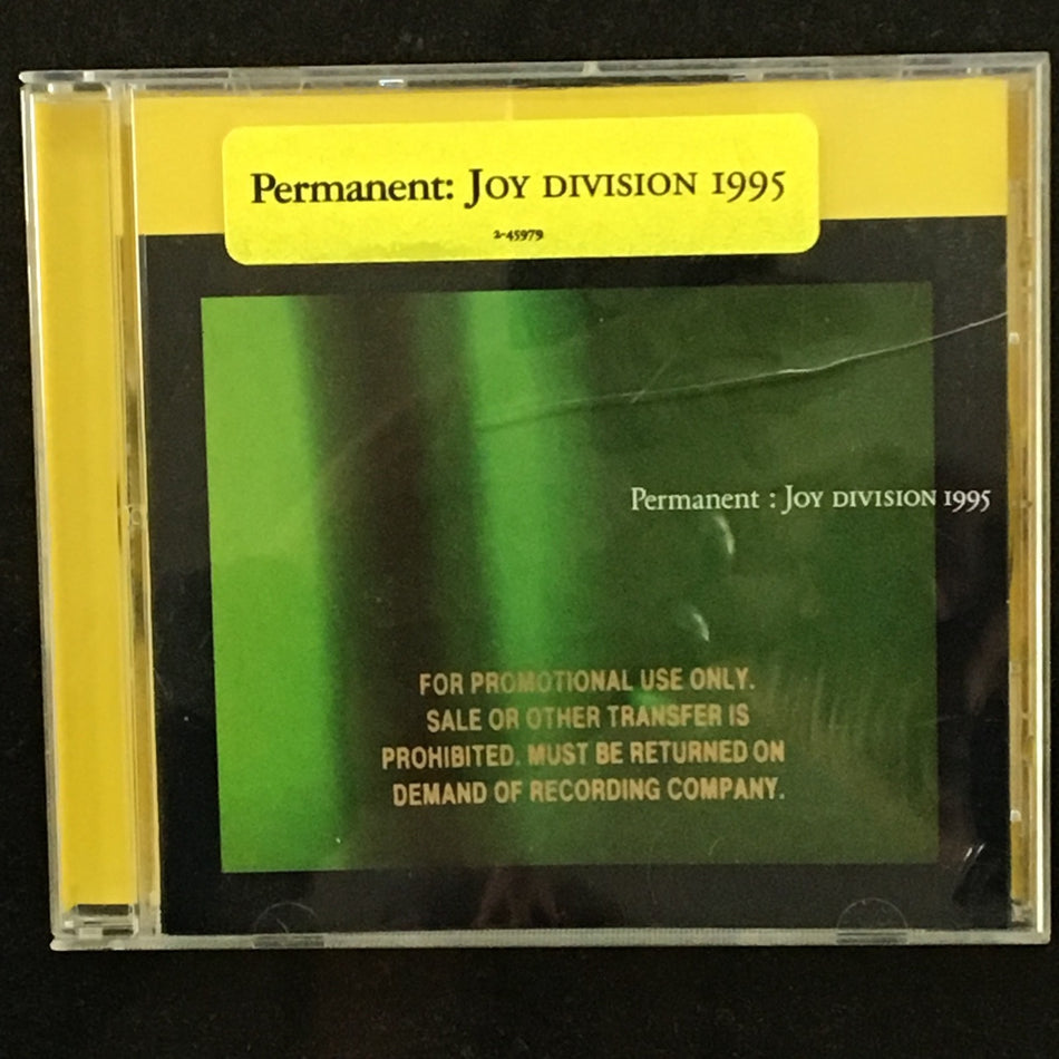 PERMANENT: JOY DIVISION 1995~RARE GOLD STAMP PROMO CD~EXC COND~LOVE WILL TEAR US