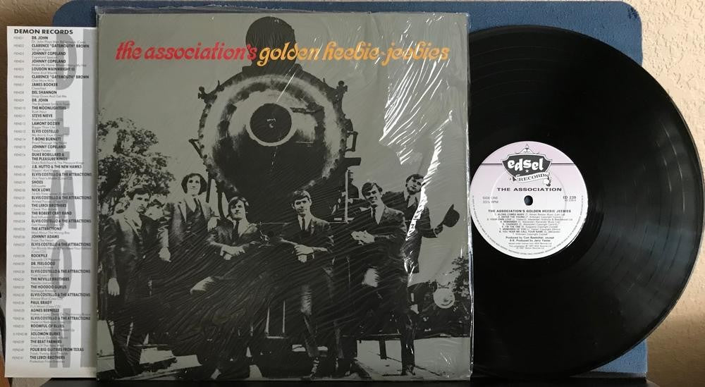 ASSOCIATION~ASSOCIATION'S GOLDEN HEEBIE-JEEBIES~NM 1987 EDSEL UK COMP LP~SHRINK