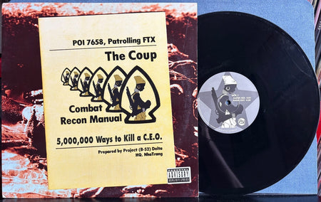THE COUP 5,000,000 WAYS TO KILL A C.E.O.~2001 75 ARK 12-INCH SINGLE LP~HIP HOP