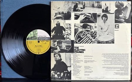 ELECTRIC PRUNES MASS IN F MINOR~ORG 1968 GERMAN TRI-COLOR STEAMBOAT LBL LP~PSYCH