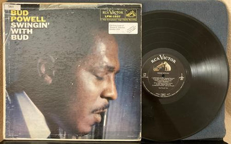 SWINGIN' WITH BUD POWELL~1958 MONO RCA VICTOR 1st PRESS LP~DEEP GROOVE~BOP~3S/1S