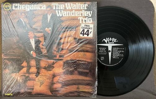 WALTER WANDERLEY TRIO CHEGANCA~NM- 1966 VERVE MONO 1st PRESS LP~SHRNK~VAN GELDER