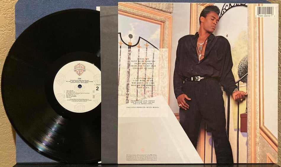 ZAN 1989 S/T LP~RARE VG++ PROMO COPY ON TRANSLUCENT QUIEX AUDIOPHILE VINYL~INNER