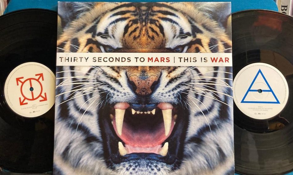 THIRTY SECONDS TO MARS~NM ORIG 2009 OOP EUROPE 2LP~JARED LETO~ALT ROCK