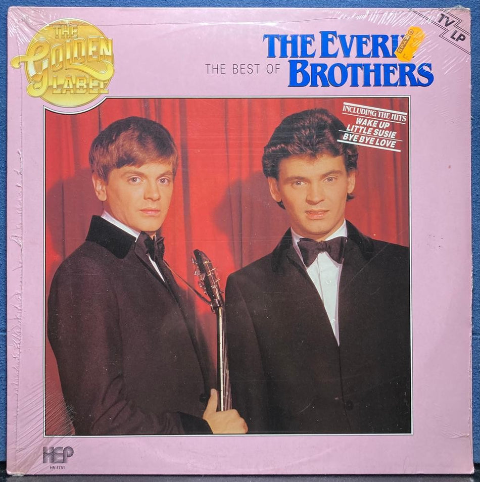 BEST OF THE EVERLY BROTHERS~SEALED 1982 HEP HOLLAND COMPILATION LP~NETHERLANDS