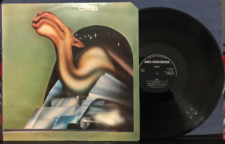 CAMEL SELF-TITLED DEBUT LP~RARE 1973 MCA UK BLACK LABEL SECOND PRESS~PROG ROCK