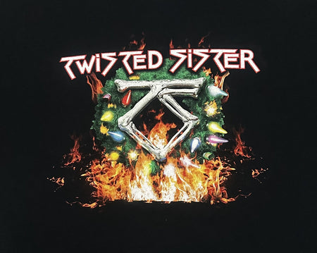TWISTED SISTER 2006 TOUR T-SHIRT~A TWISTED CHRISTMAS~XL~BLACK~EXC~RARE~VINTAGE