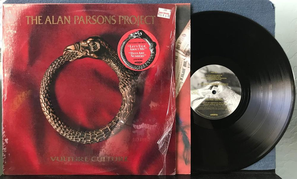 ALAN PARSONS PROJECT VULTURE CULTURE~NM 1985 ARISTA 1st PRESS~SHRINK~HYPE~INNER