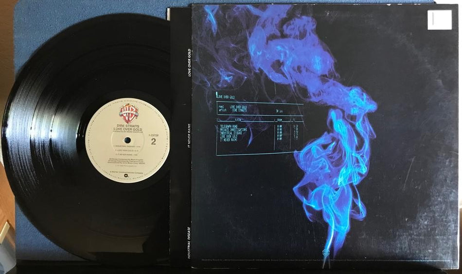 DIRE STRAITS LOVE OVER GOLD~VG++ 1982 WARNER BROS ALLIED 1st PRESS LP~INNER SLV