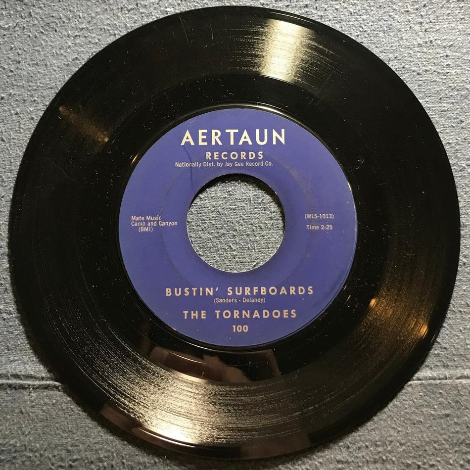 TORNADOES~BUSTIN SURFBOARDS / BEYOND THE SURF~SVG+ 1062 AERTAUN 7-INCH 45~ZAPPA