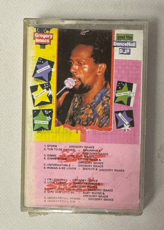 BRAND NEW SEALED CASSETTE~GREGORY ISAACS & THE DANCEHALL DJs~OG VP REGGAE TAPE