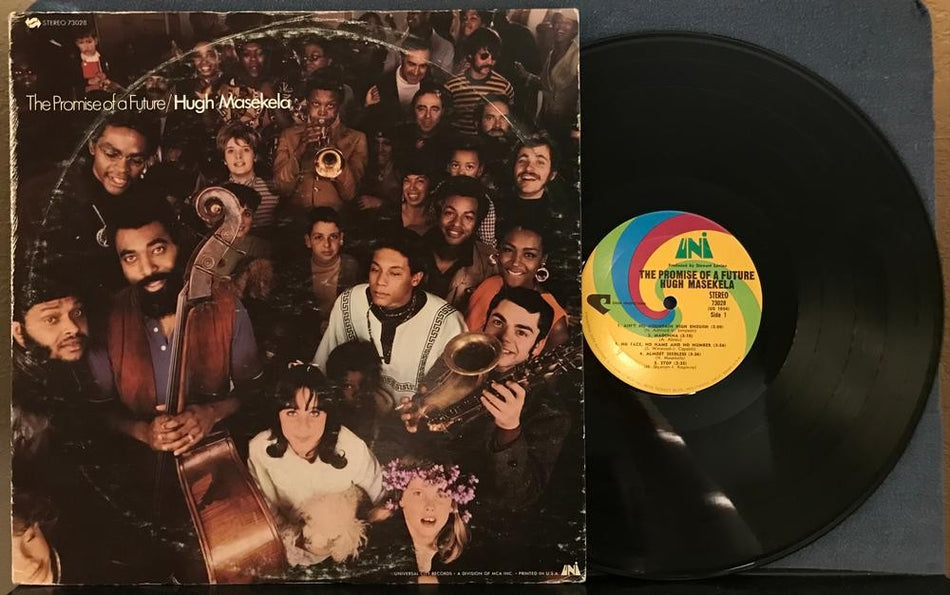 HUGH MASEKELA PROMISE OF A FUTURE~NM- 1968 UNI MONARCH FIRST PRESS LP~AFRO-CUBAN
