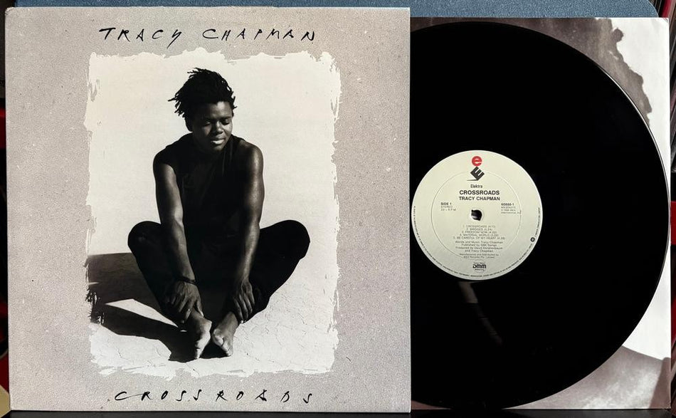 TRACY CHAPMAN CROSSROADS~ORIG 1989 AUSTRALIA PRESS LP w/INNER SLV~MASTERDISK DMM