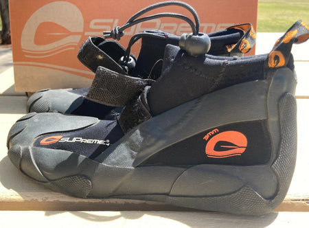 SUPreme 3mm Neoprene Diving Surf Snorkeling Boots~WORN ONCE~Anti-slip Mens 5~Box