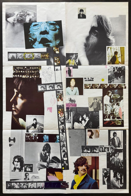 BEATLES WHITE ALBUM~RARE 1968 LP~7 LABEL ERRORS!!~NUMBERED COVER~POSTER~PICTURES