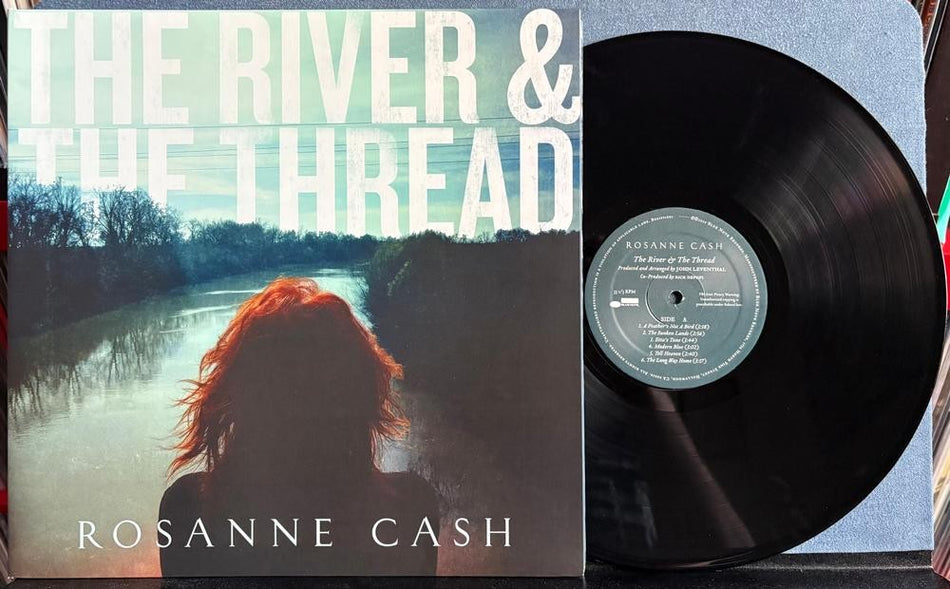 ROSANNE CASH THE RIVER + THE THREAD~ORIGINAL 2014 BLUE NOTE GATEFOLD LP~COUNTRY