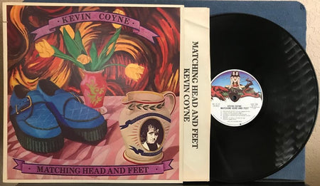 KEVIN COYNE MATCHING HEAD AND FEET~1975 VIRGIN LP w/INNER SLV~MONARCH PRESS~ROCK