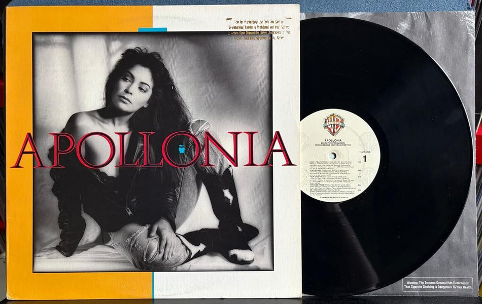 APOLLONIA 1988 SELF-TITLED LP~ORG GOLD STAMP PROMO COPY w/INNER SLEEVE~SYNTH-POP