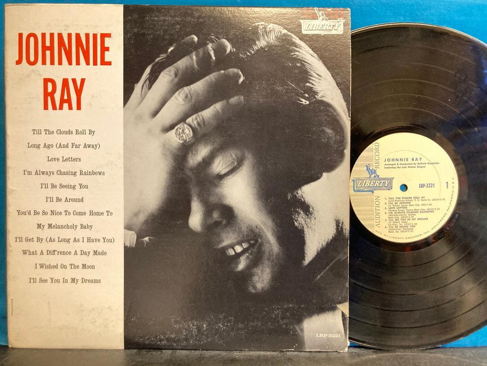JOHNNIE RAY~RARE 1962 AUDITION PROMO LP~MONO~ROCKABILLY~EARLY ROCK~TEEN
