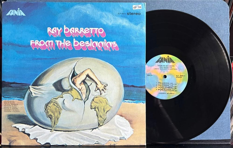 RAY BARRETTO FROM THE BEGINNING~1975 FANIA STEREO REPRESS LP~LATIN JAZZ~CHA-CHA