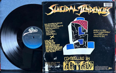 SUICIDAL TENDENCIES CONTROLLED BY HATRED FEEL LIKE SH*T DEJA VU~ORG 1989 EPIC LP