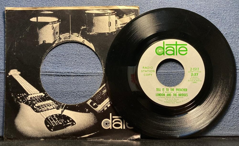 LONDON AND THE BRIDGES~TELL IT TO THE PREACHER~1966 DATE WLP 7-INCH SNGL~GARAGE