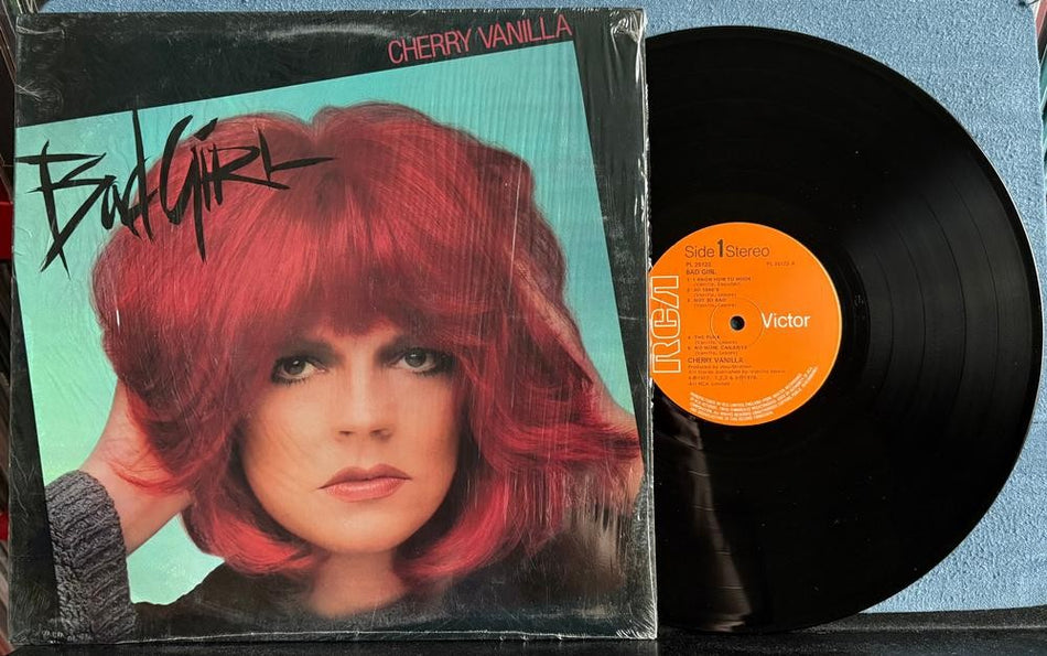 CHERRY VANILLA BAD GIRL~NM- 1978 RCA VICTOR 1st PRESS LP w/SHRINK~PUNK~NEW WAVE