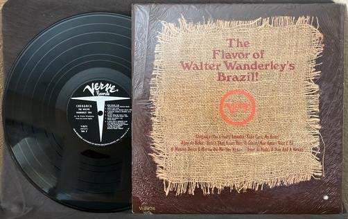 WALTER WANDERLEY TRIO CHEGANCA~NM- 1966 VERVE MONO 1st PRESS LP~SHRNK~VAN GELDER