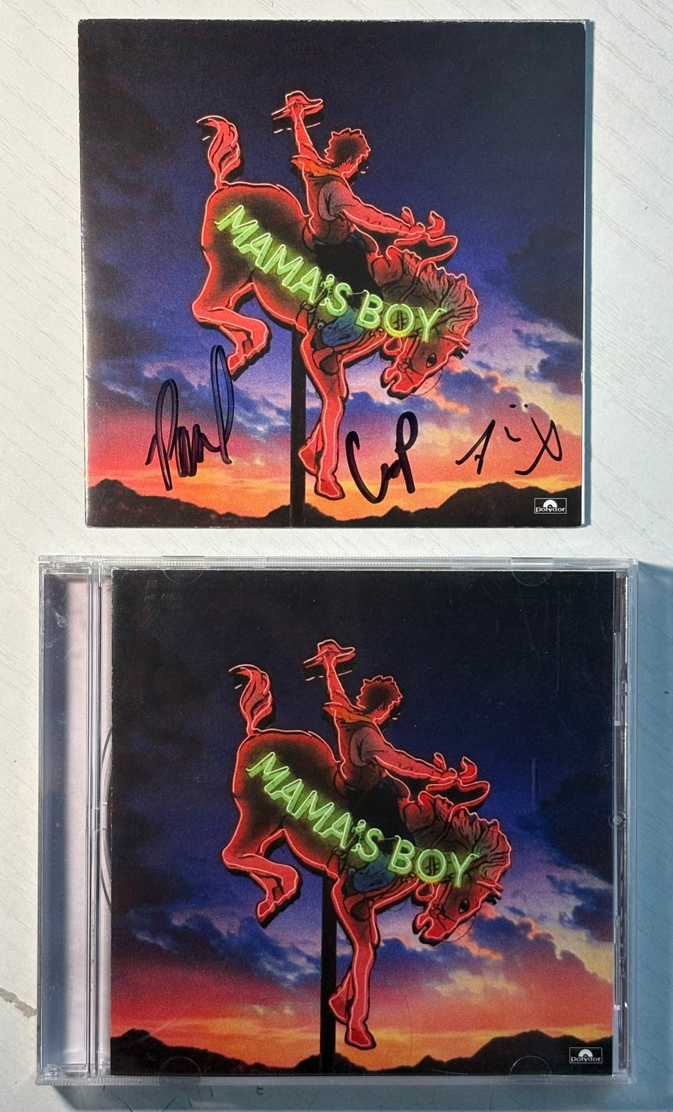 LANY MAMA'S BOY~SIGNED 2020 INTERSCOPE CD~AUTOGRAPHED BOOKLET~PAUL KLEIN~JAKE G