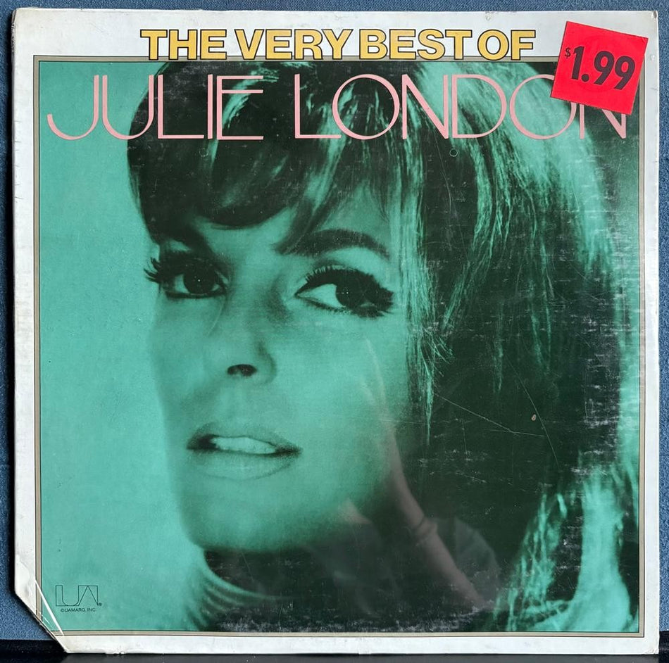VERY BEST OF JULIE LONDON~SEALED ORG 1975 UNITED ARTISTS LP~VOCAL~EASY LISTENING