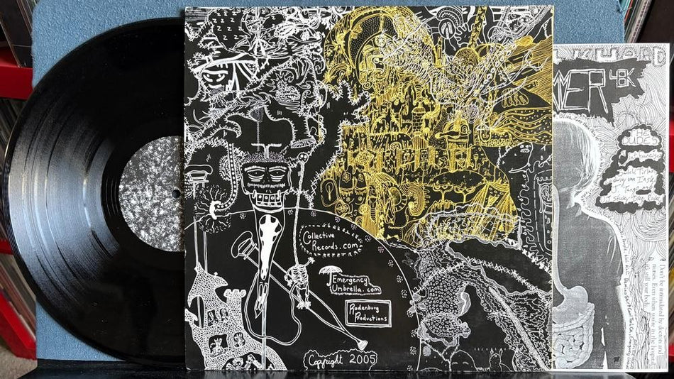 WARHAMMER 48K UBER OHM~VG++ 2005 EMERGENCY UMBRELLA LP~INSERT~PSYCH~STONER ROCK