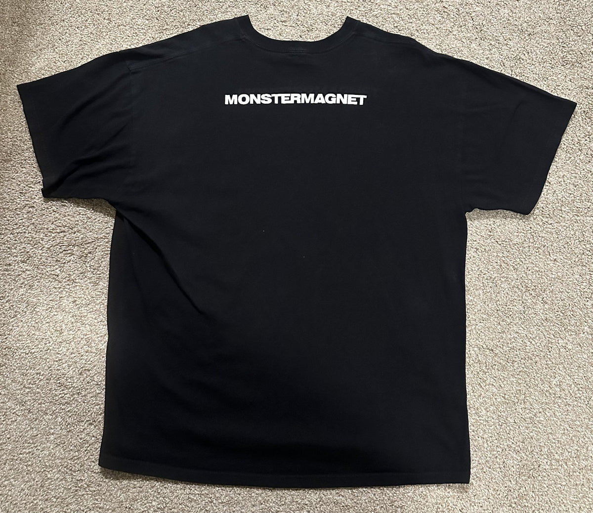 MONSTER MAGNET 1990s T-SHIRT~SATANIC DRUG THING~ORIGINAL~XL~BLACK~ANVIL TAG~VTG