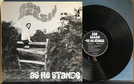 RON GEESIN AS HE STANDS~NM- ORG 1973 UK IMPORT LP~ELECTRONIC~EXPERIMENTAL~RON 28